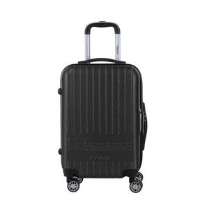 Černý cestovní kufr na kolečkách s kódovým zámkem SINEQUANONE Iskra, 44 l