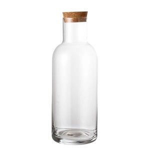 Skleněná lahev s korkovou zátkou Bloomingville