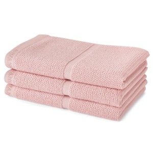 Růžový ručník Aquanova Adagio, 30 x 50 cm