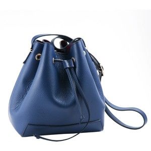 Tmavě modrá kabelka z pravé kůže Andrea Cardone Jemma