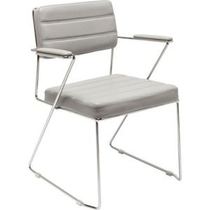 Šedá židle Kare Design Dottore Grey