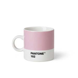 Světle růžový hrnek Pantone Espresso, 120 ml