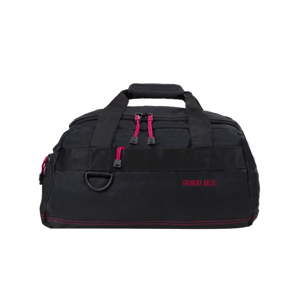 Černá taška s růžovými detaily Bluestar Murcie, 34 l