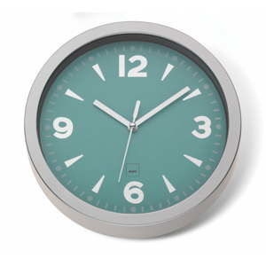 Mintově zelené nástěnné hodiny Kela Turin, ø 20 cm