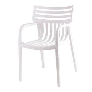 Sada 4 bílých jídelních židlí sømcasa Rodie