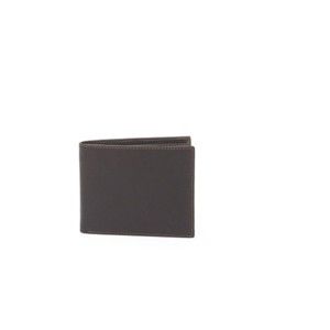 Hnědá kožená peněženka Trussardi Tonino, 12,5 x 9,5 cm