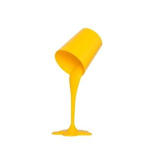 Žlutá stolní lampa Ximena