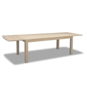 Přídavná deska k jídelnímu stolu z dubového dřeva 50x90 cm Paris – Furnhouse