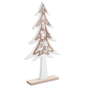Vánoční dřevěná dekorace ve tvaru stromku InArt Rosie