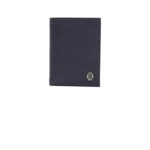 Modrá pánská kožená peněženka Trussardi Lyra 12,5 x 9,5 cm