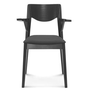 Černá dřevěná židle Fameg Ingred