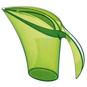 Zelená plastová karafa na vodu Koziol, 1,5 l