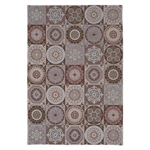 Pratelný koberec DECO CARPET Chenille Fiore Pretina, 140 x 200 cm