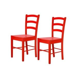Sada 2 červených židlí Støraa Trento Quer