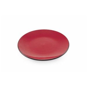 Sada 6 červených kameninových talířů Villa d´Este Baita, ø 18,5 cm