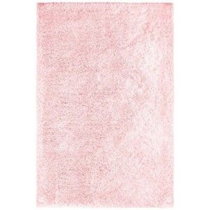 Růžový ručně vyráběný koberec Obsession My Touch Me Powder, 60 x 110 cm