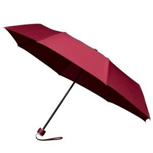 Vínově červený skládací deštník Mini-Max Wine
