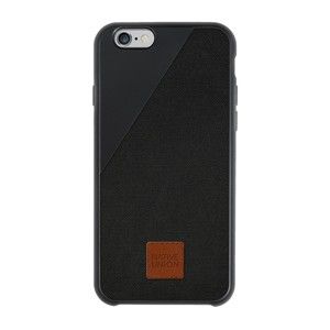 Černý obal na mobilní telefon pro iPhone 6 a 6S Plus Native Union Clic 360 Case