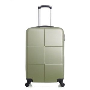 Zelený cestovní kufr na kolečkách Hero Coronado, 36 l