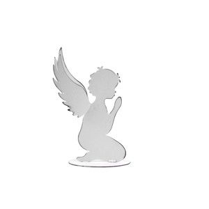 Bílý dekorativní anděl z kovu Ego Dekor Saint Michael