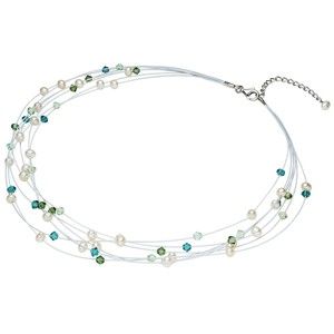 Perlový náhrdelník se Swarowski krystaly Nova Pearls Copenhagen Antoine