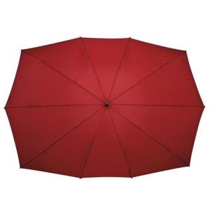 Červený golfový větruodolný deštník pro dvě osoby Ambiance Falconetti, délka 150 cm