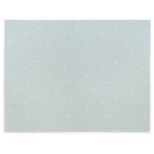 Modrý dětský bavlněný ručně vyrobený koberec Naf Naf Stars, 160 x 120 cm