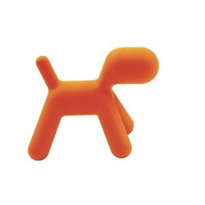 Oranžová stolička Magis Puppy, délka 43 cm