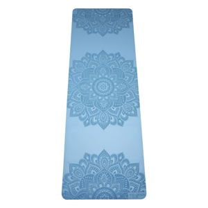 Tyrkysově modrá podložka na jógu Yoga Design Lab Mandala Aqua, 5 mm
