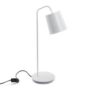 Bílá stolní lampa Versa Balance