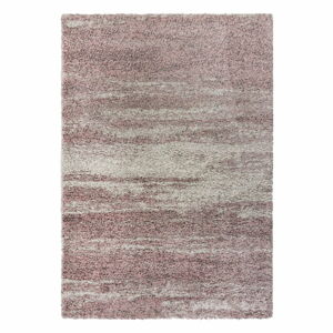 Šedo-růžový koberec Flair Rugs Reza, 80 x 150 cm