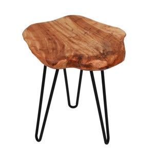 Odkládací stolek s deskou z cedrového dřeva 360 Living Montanio 322