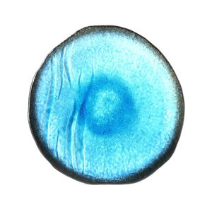 Modrý keramický talíř MIJ Sky, ø 27 cm