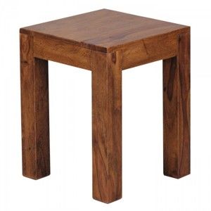 Odkládací stolek z masivního palisandrového dřeva Skyport Teresa