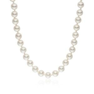 Perlový náhrdelník Pearls Of London Mystic White Off, délka 42 cm