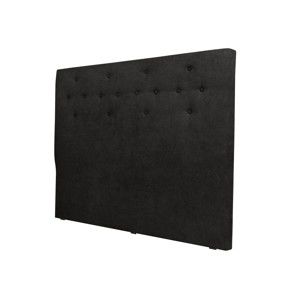 Černé čelo postele Windsor & Co Sofas Phobos, 200 x 120 cm