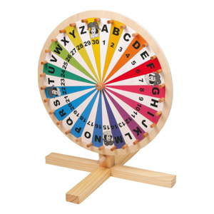 Dřevěné kolo štěstí Legler Wheel Of Fortune