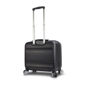 Černý cestovní kufr na kolečkách s USB portem My Valice COLORS LASSO Cabin Suitcase