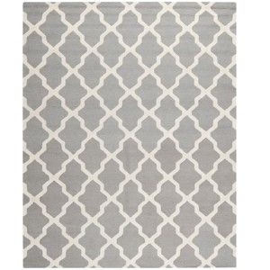 Vlněný koberec Ava Light Grey, 243x304 cm