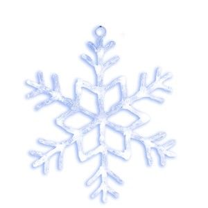 Svítící LED dekorace Best Season Merry Snowflake, ⌀ 40 cm