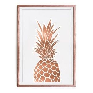 Zarámovaný plakát Really Nice Things Pineapple, 40 x 60 cm