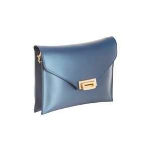 Modrá kabelka z pravé kůže Andrea Cardone Shine