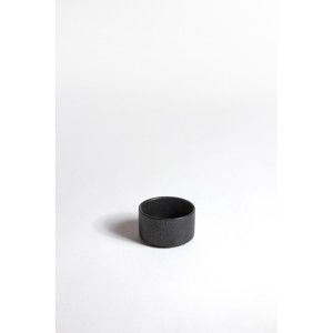Keramická černá miska ComingB Coupelle Droite Granite Noir, ⌀ 9,5 cm