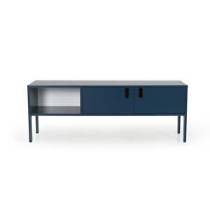 Petrolejově modrý TV stolek Tenzo Uno, šířka 137 cm