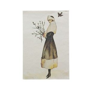 PlakátDe Eekhoorn Wintertime, 35 x 21 cm