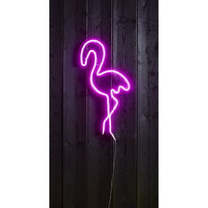 Nástěnná neonová světelná dekorace Best Season Flatneon Flamingo