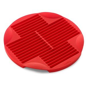 Červená silikonová forma na tyčinky Lékué Sticks, ⌀ 25 cm