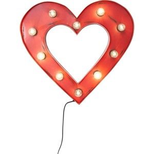 Nástěnná svítící dekorace Kare Design Heart