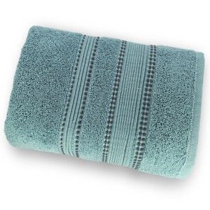 Zelený ručník ze 100% bavlny Marie Lou Remix, 90 x 50 cm