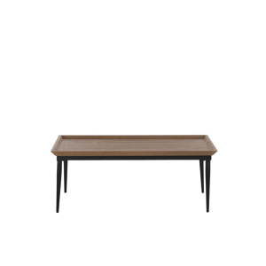 Konferenční stolek v dekoru tmavého dřeva Monobeli Tristan, 60 x 110 cm